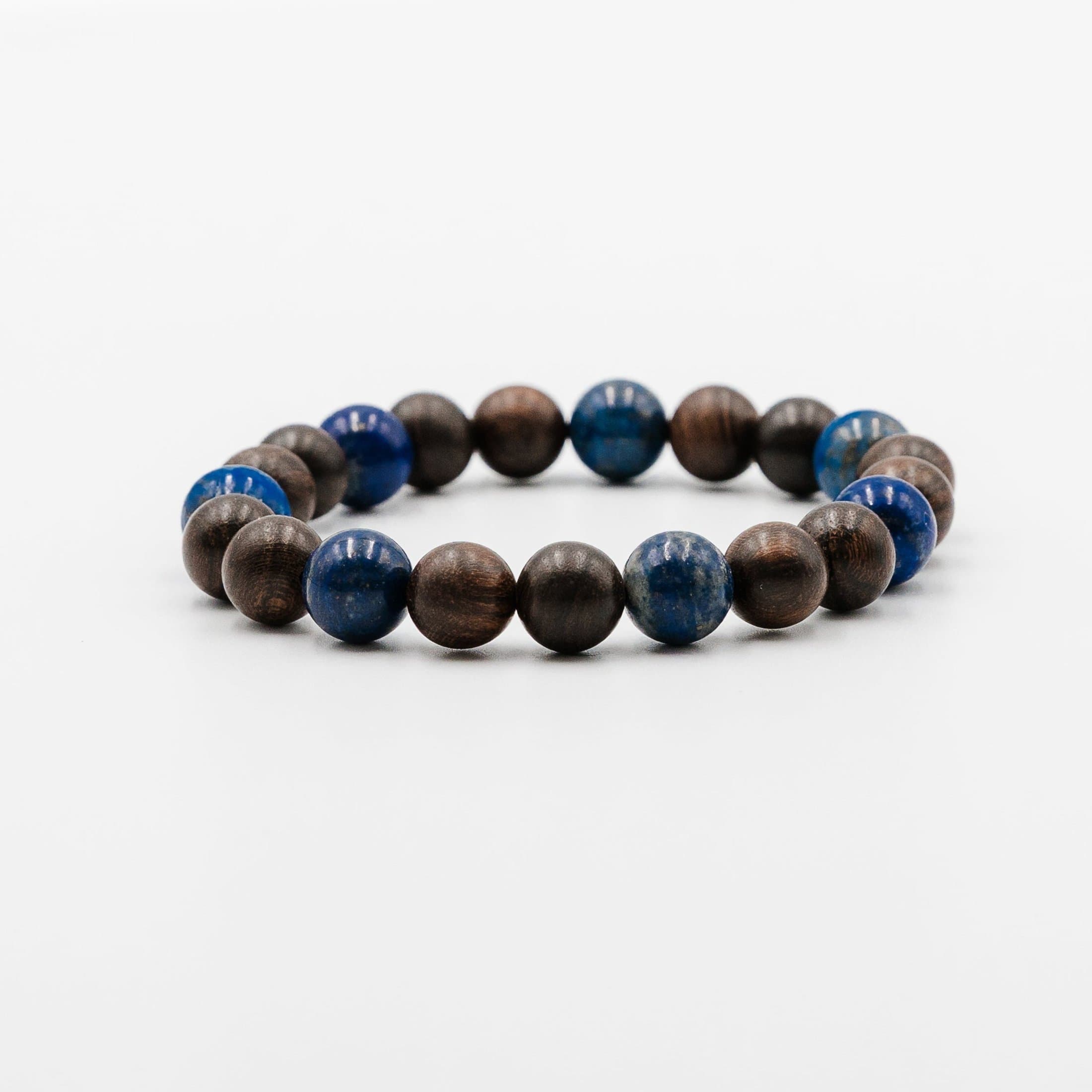 Azure timber bracelet